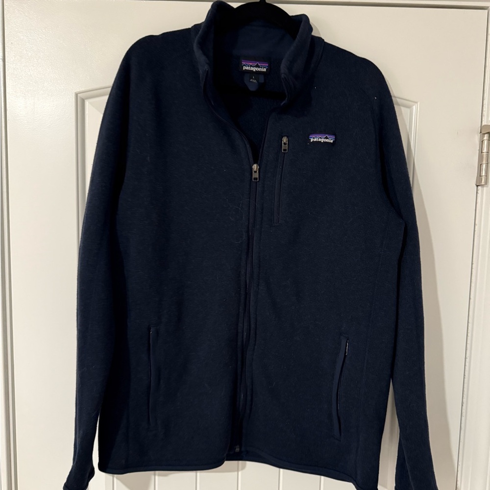 Patagonia Better Sweater Fleece Jacket Navy SZ L